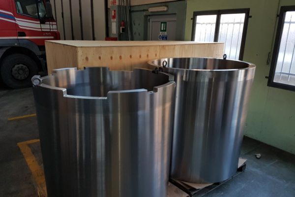 19 Conical sleeve by forging ring OD 1150 mm