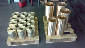 Bronze centrifugate bushings