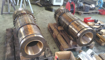 Revision of the Main Pinion Shafts