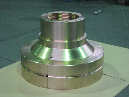 2 Chiocciola regolazione in bronzo centrifugato